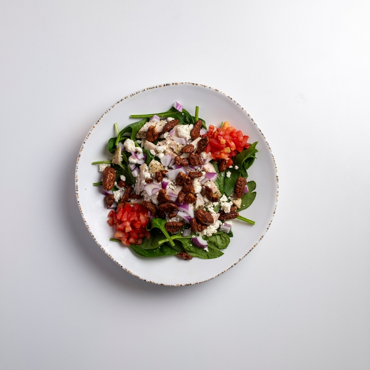 Baby Spinach & Feta Salad.