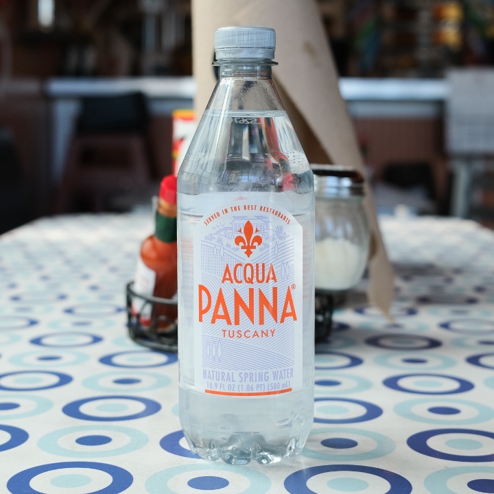 Acqua Panna.