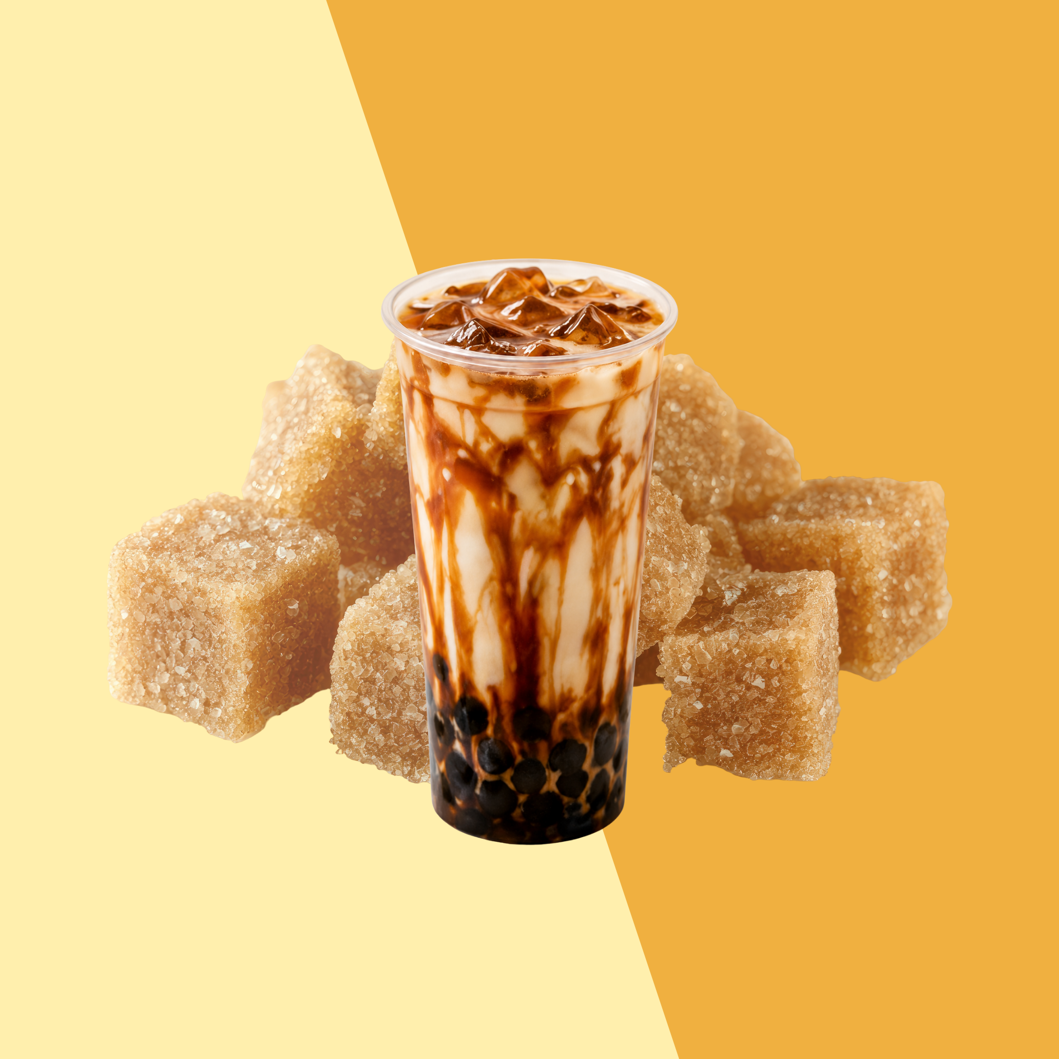 Brown Sugar Milk Tea (24oz).