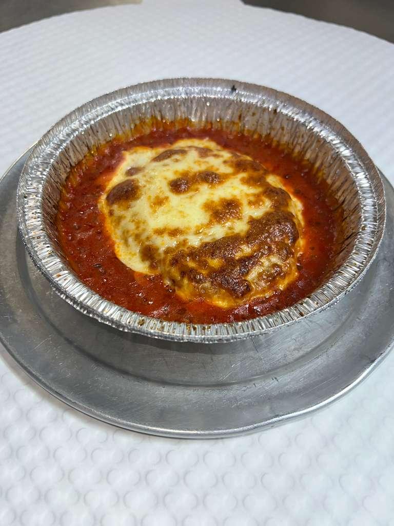 Side Chicken Parm with Mozz.