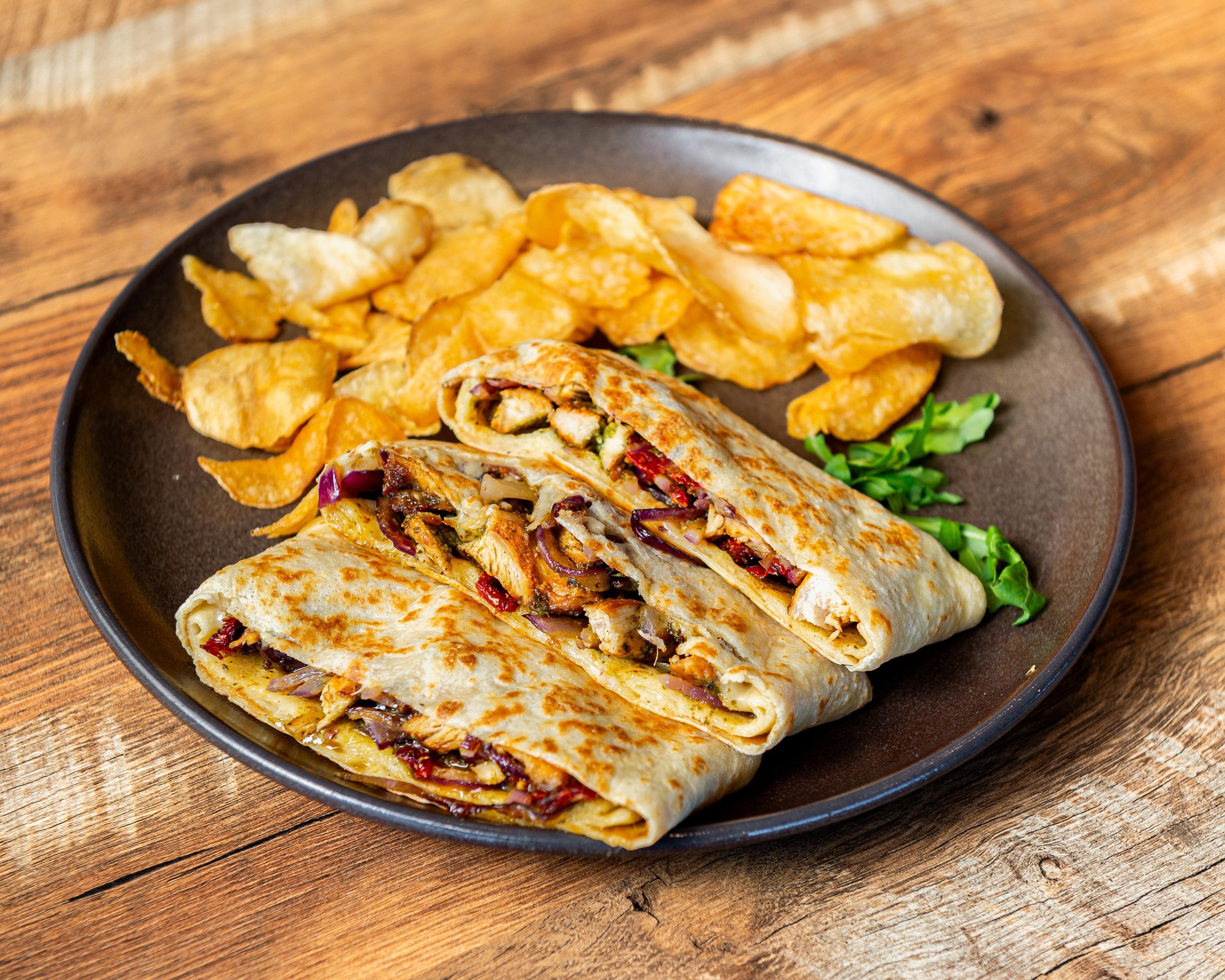 Pesto Crêpe.