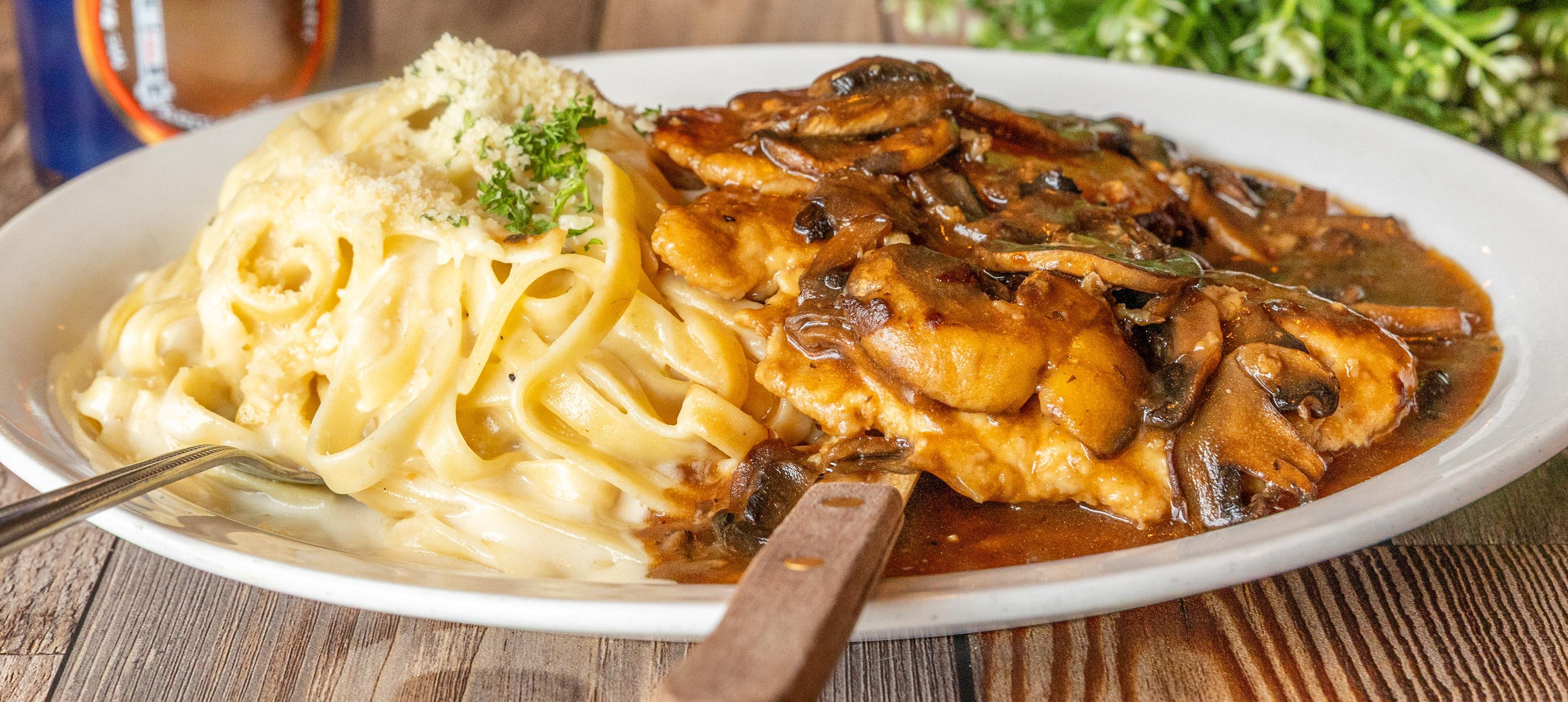 Chicken Marsala.