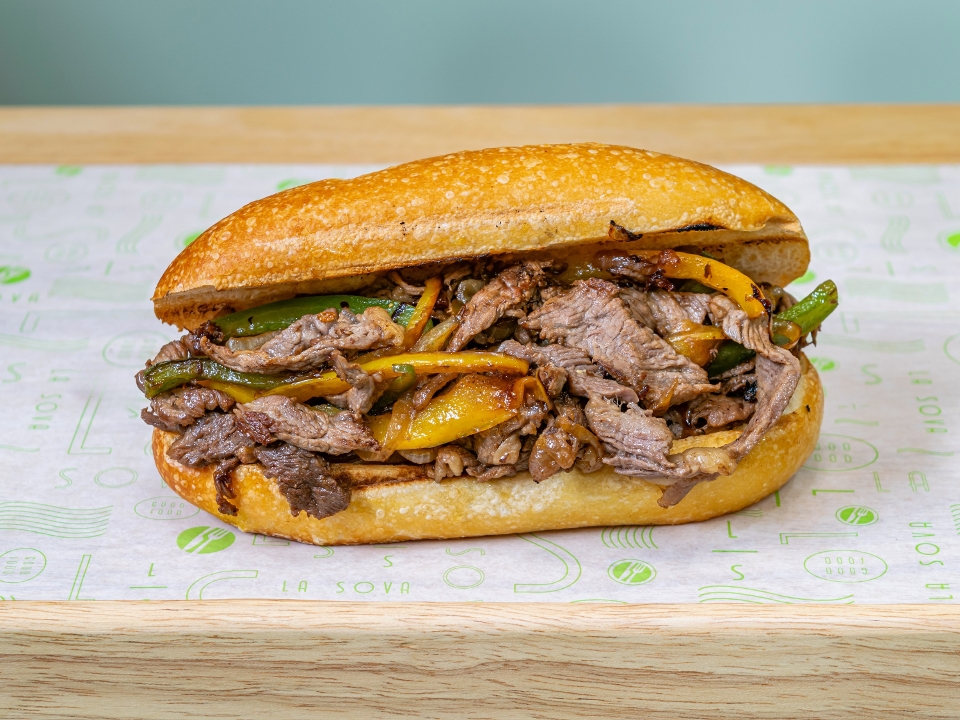 Ribeye Steak Sandwich.