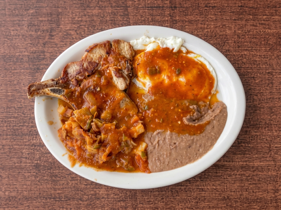 Porkchop Plate.