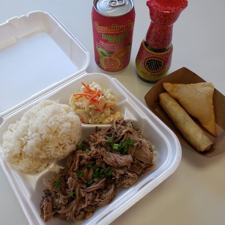 Kalua Pork Plate.