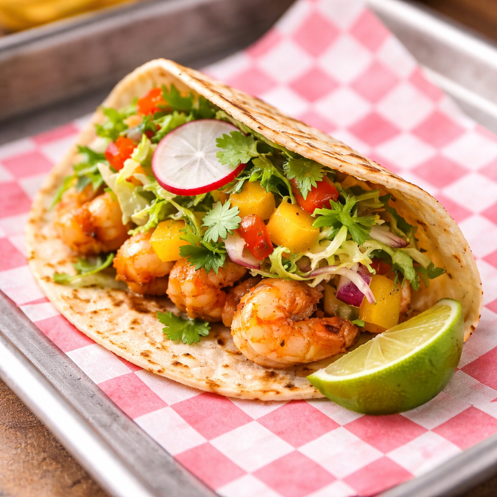 1-Mango shrimp only.