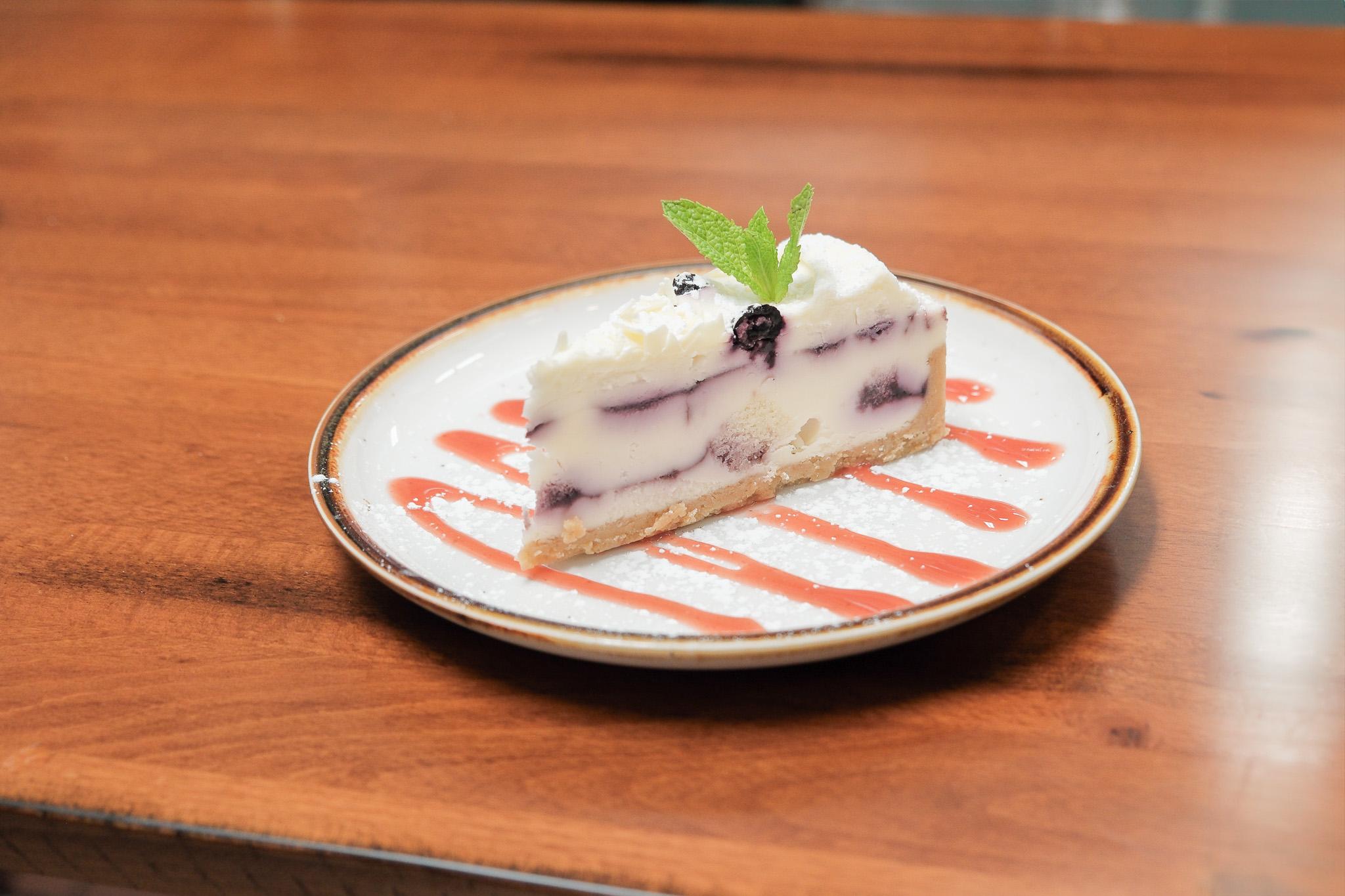 Blueberry Cheescake.
