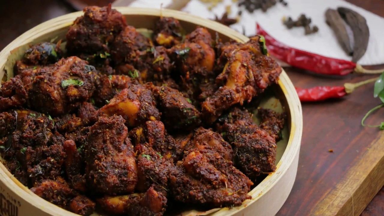 Chettinadu Chicken Fry (Bone-IN).