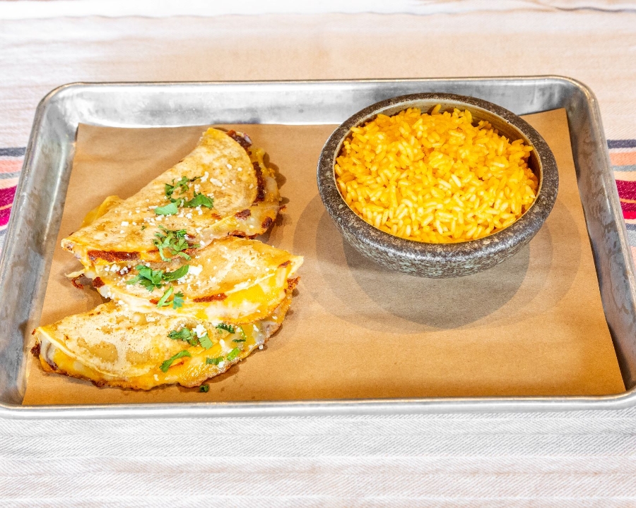 Gluten Free Quesadilla.