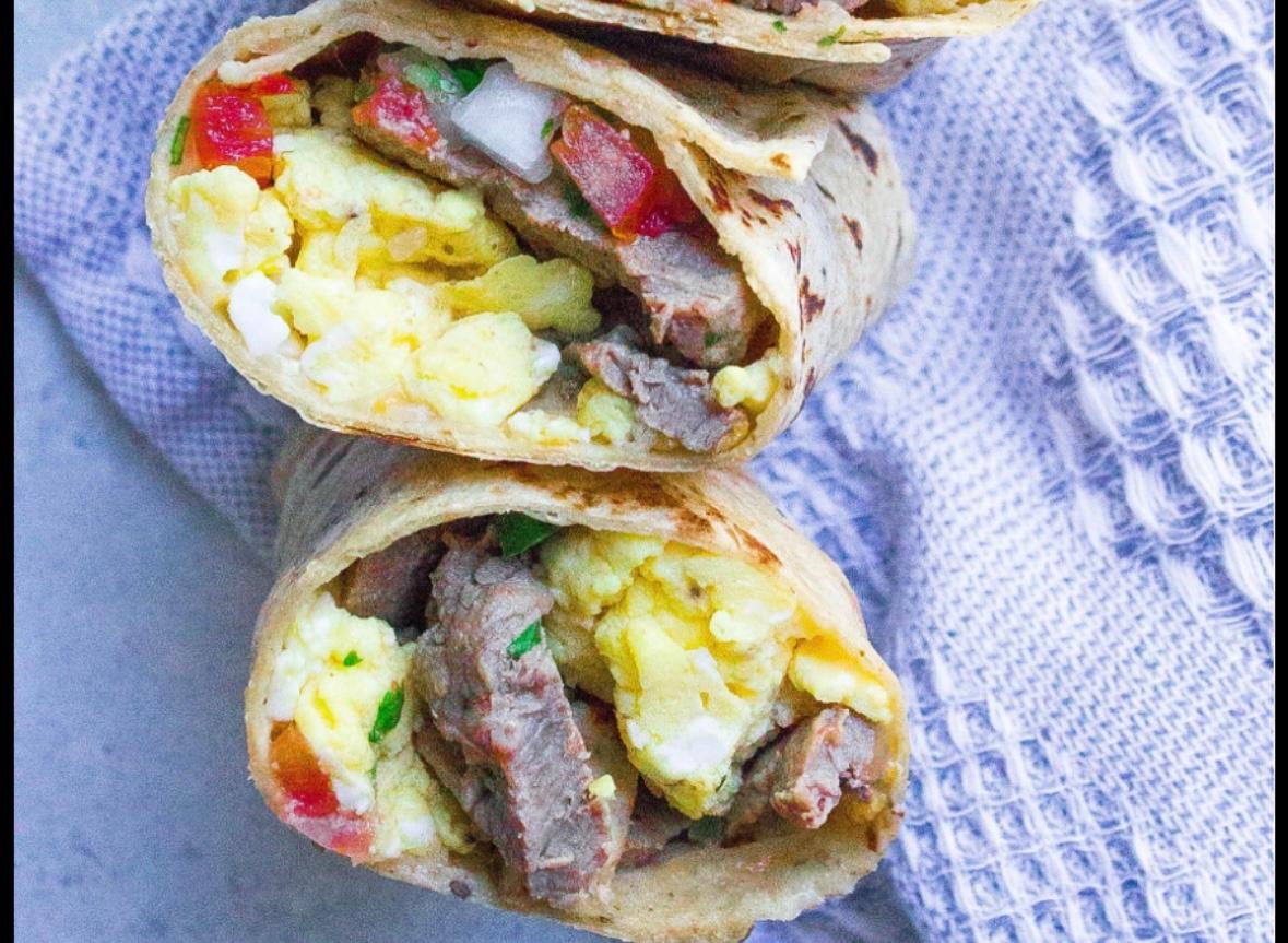 Carbon Skillet Burrito.