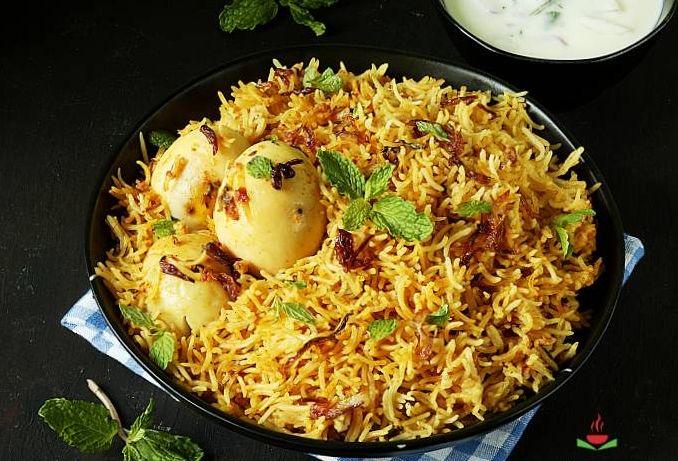 Egg Biryani.