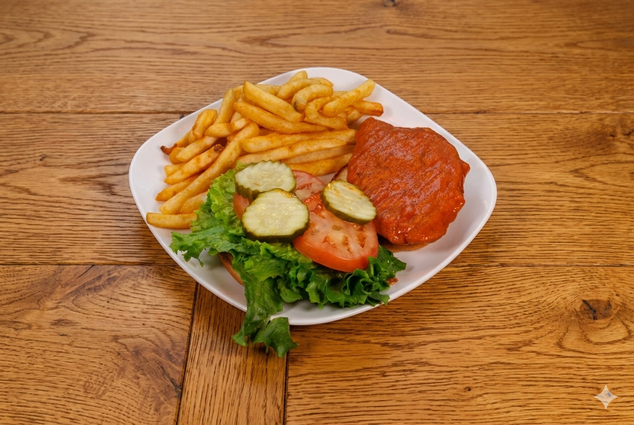 Spicy Chicken Sandwich @.