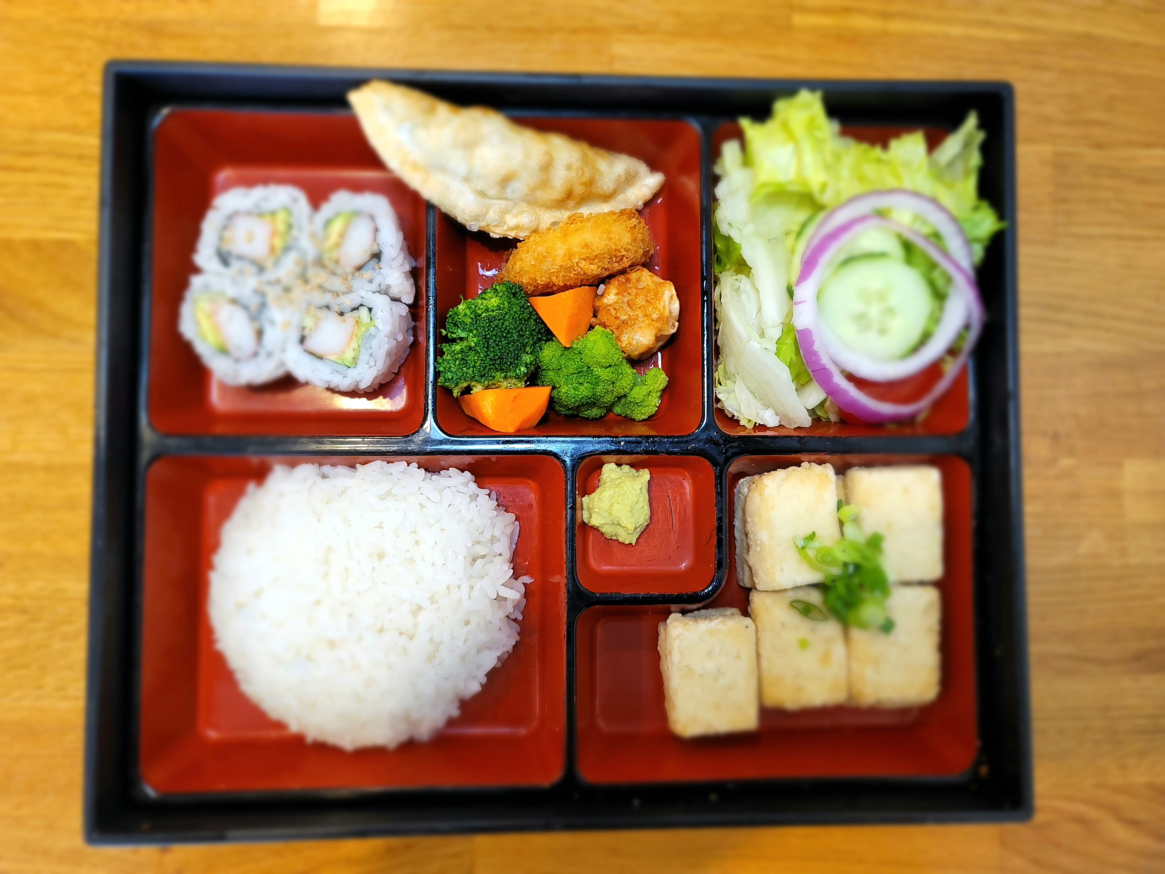 Vegetarian Bento.