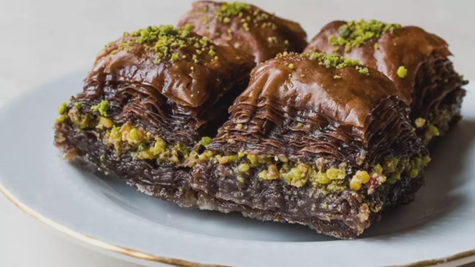 Chocolate Baklava.