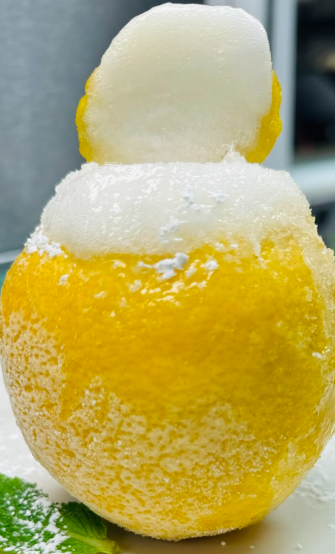 Lemon Sorbet.