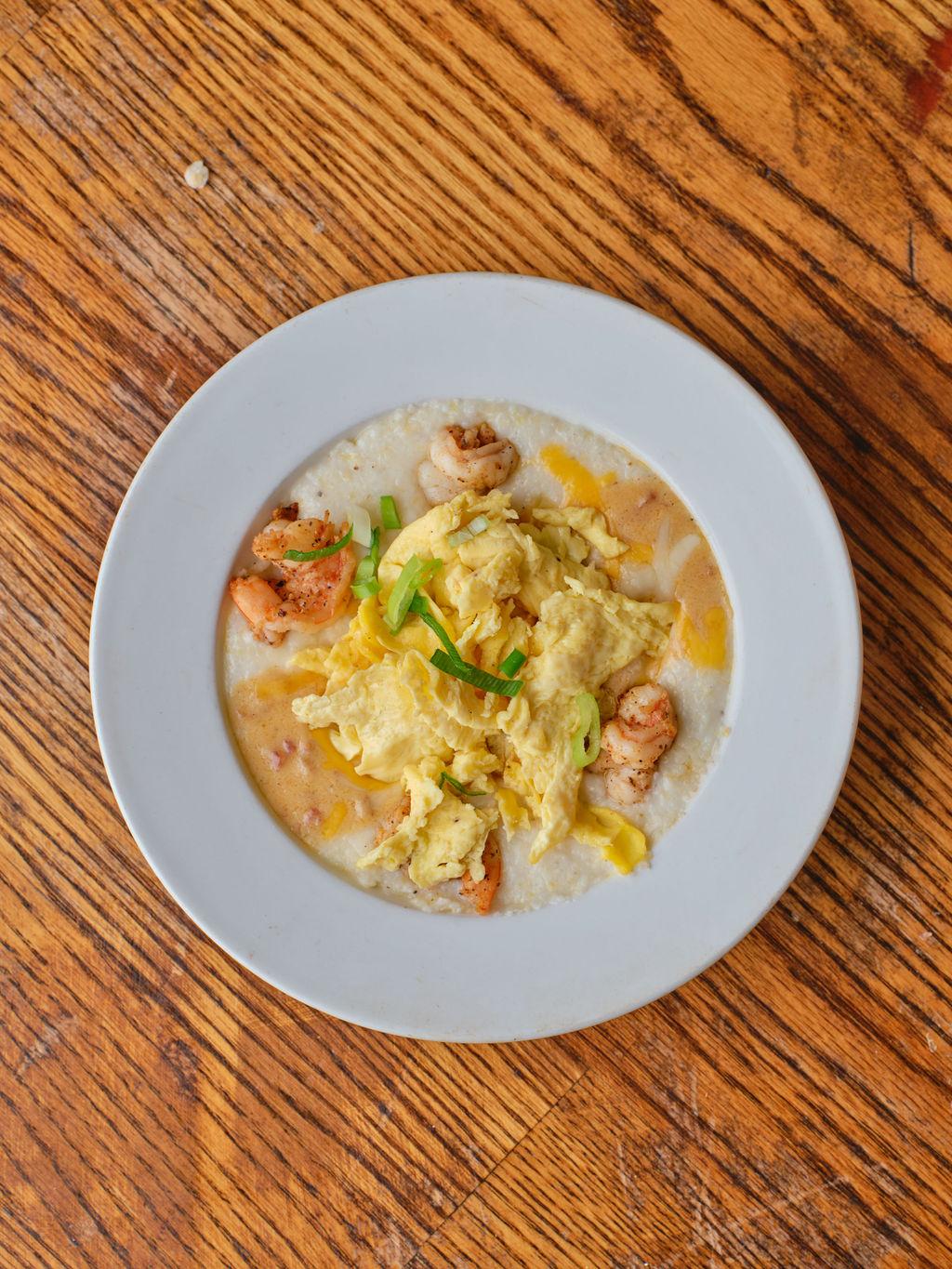 Kids Shrimp and Grits.