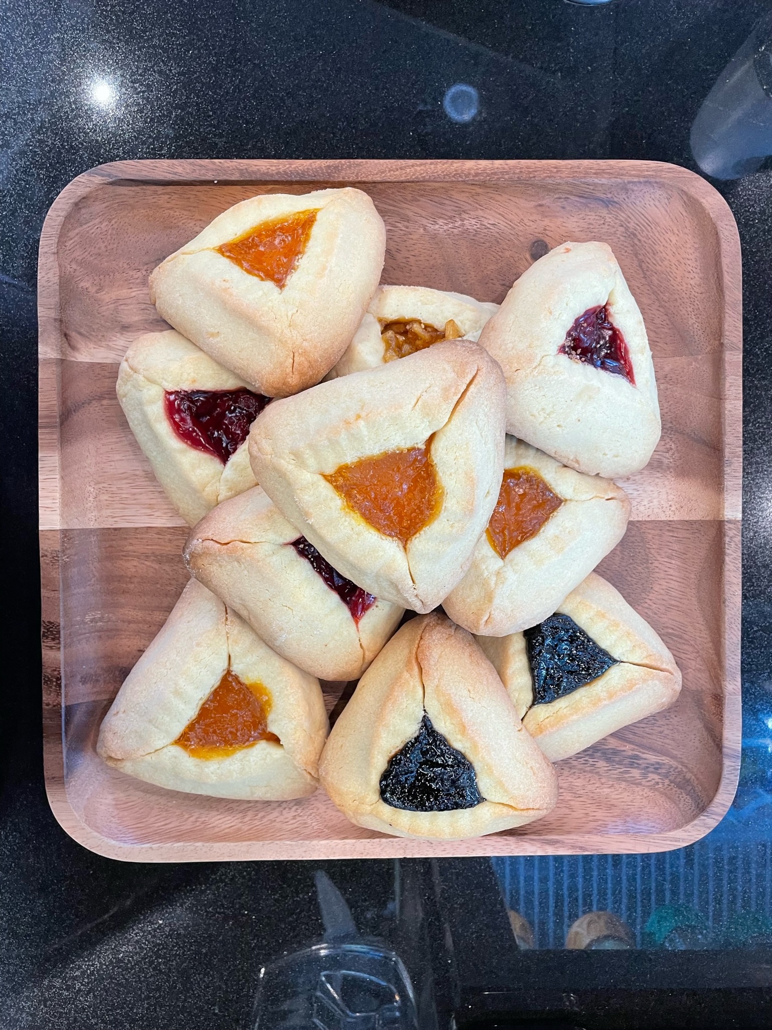 Hamantaschen Cookies.