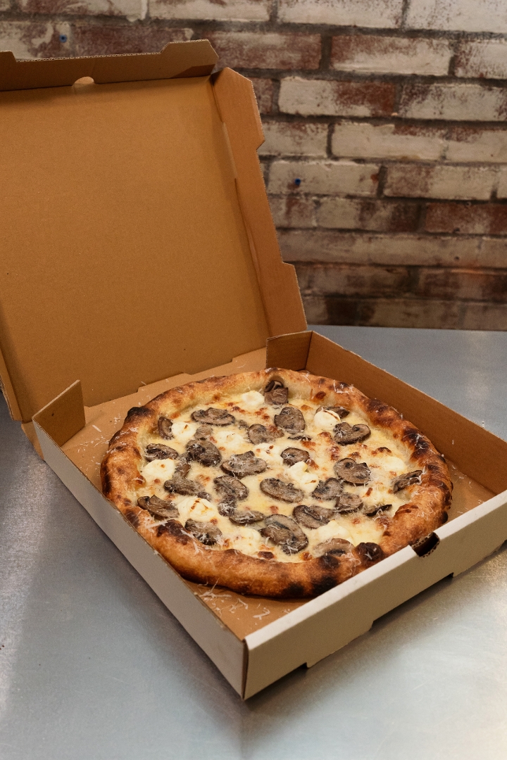 Small White Mushroom Pie.