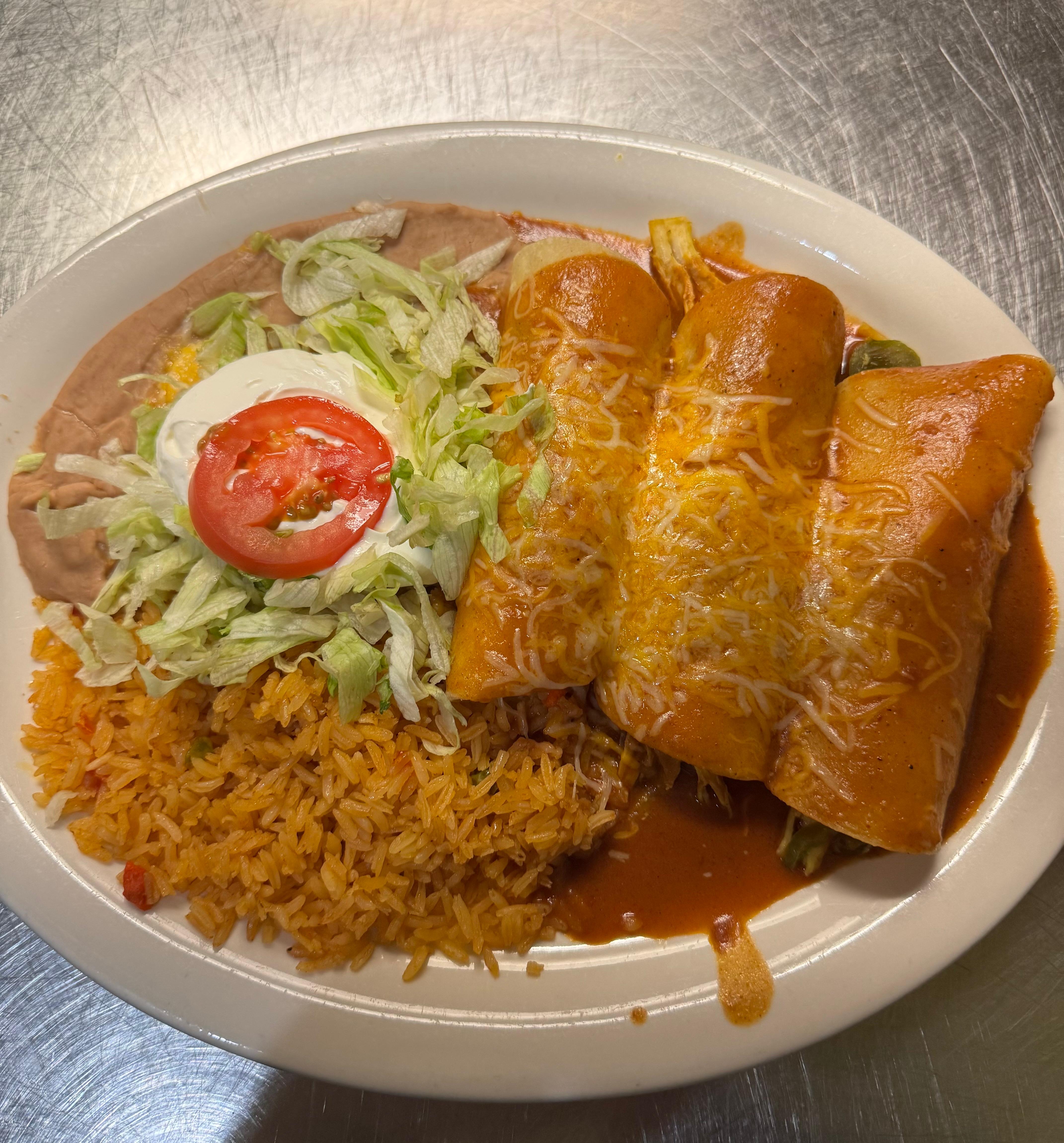 Chipotle Enchiladas.