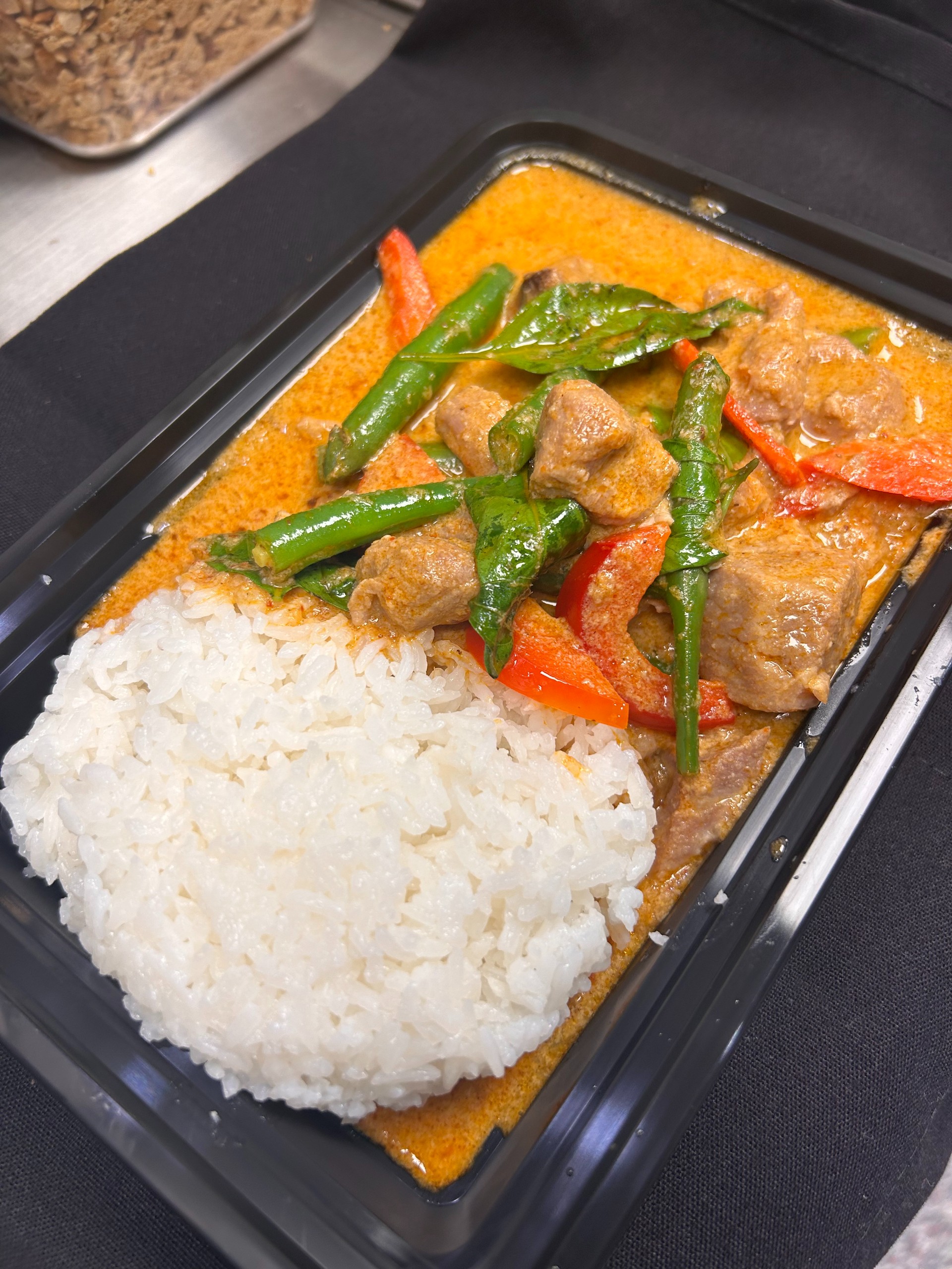 #11 Panang Curry Pork.