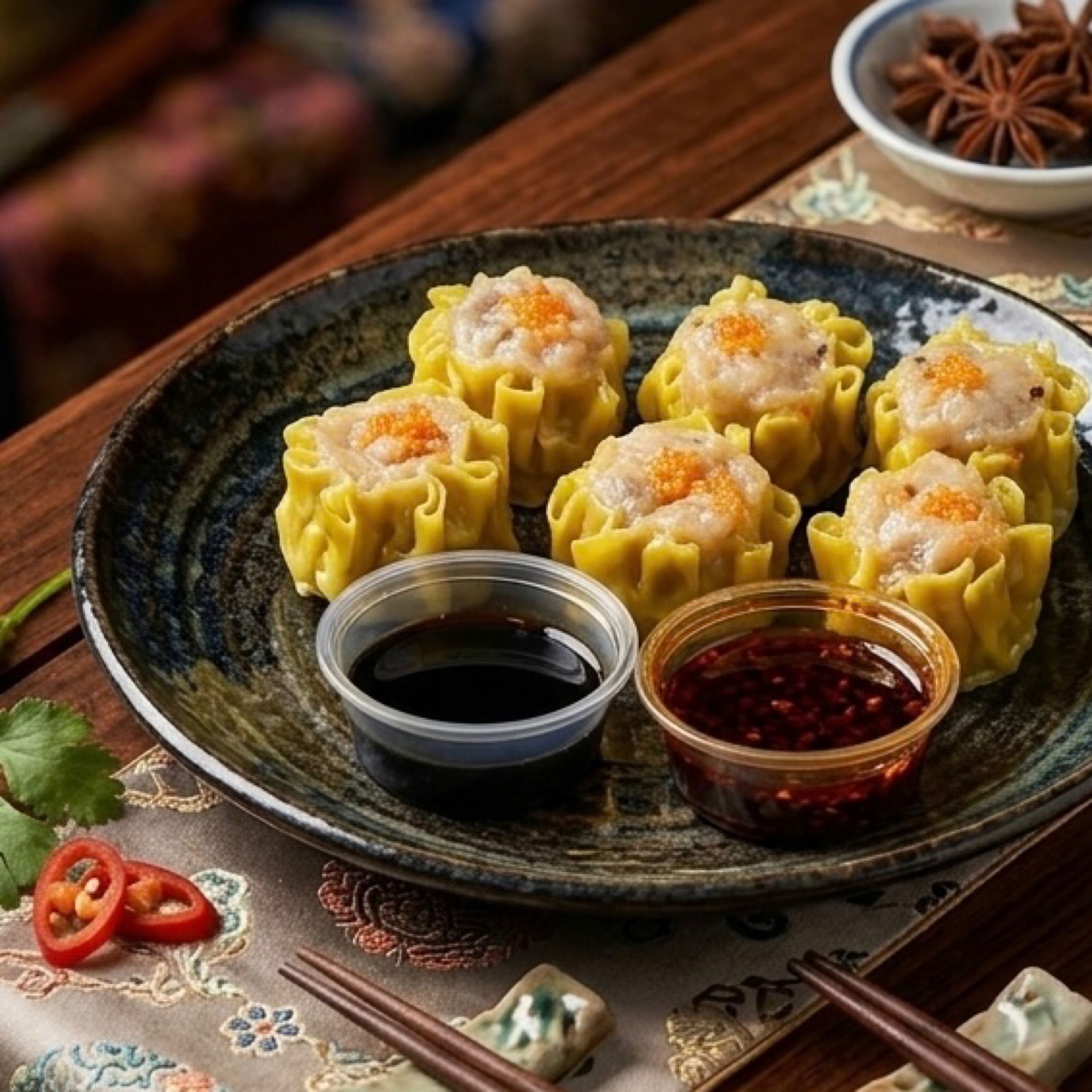 Pork & Shrimp Siu Mai (6).