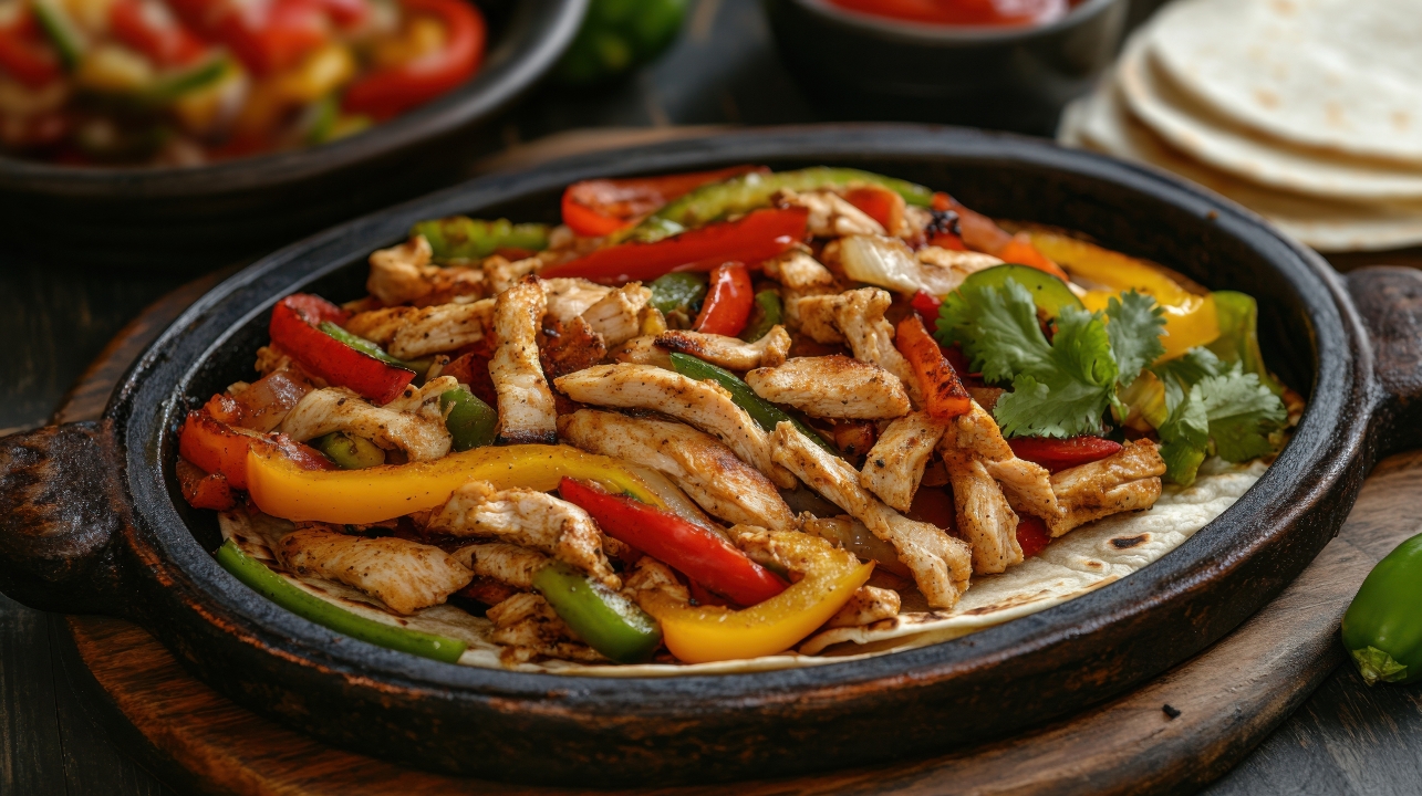 Chicken Fajitas.