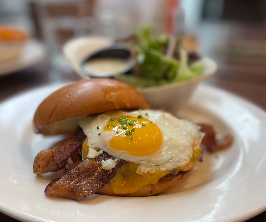 Breakfast Burger.