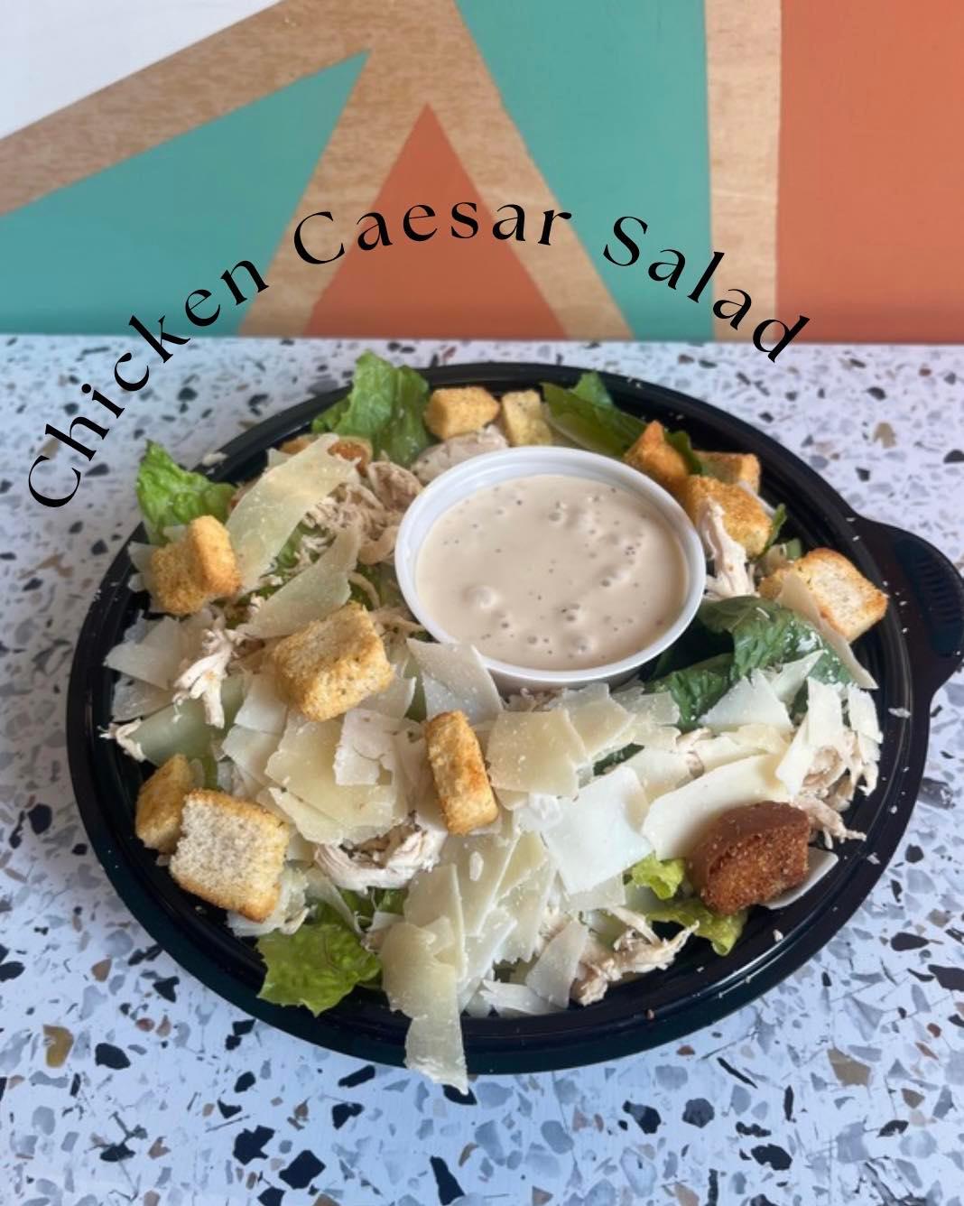 Chicken Caesar Salad.