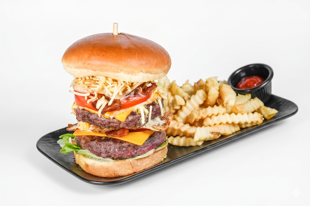 Brutal burger.