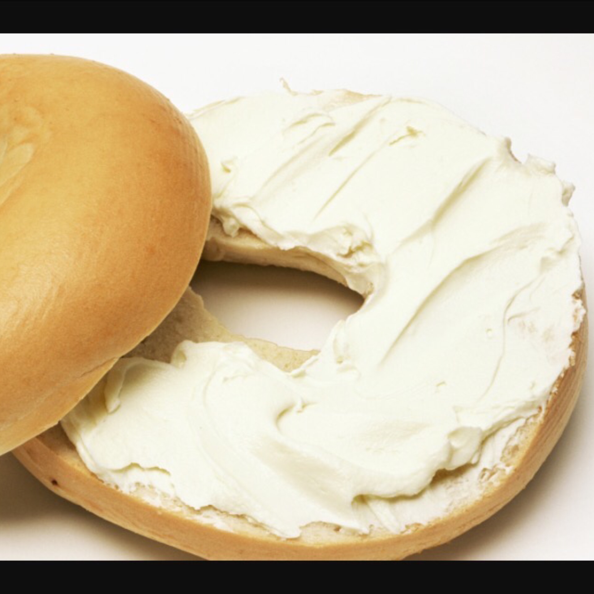 Bagel with Cream Cheese.
