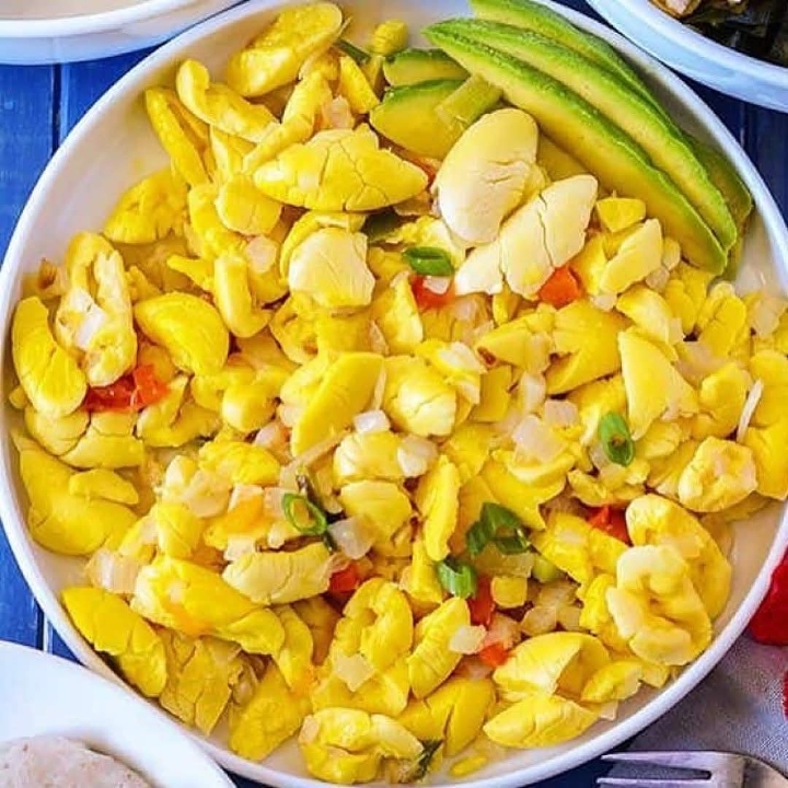 Ackee and Saltfish Side.