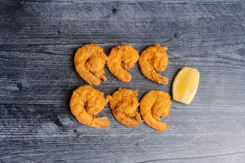 6pc Shrimp & 1 Cornbread.