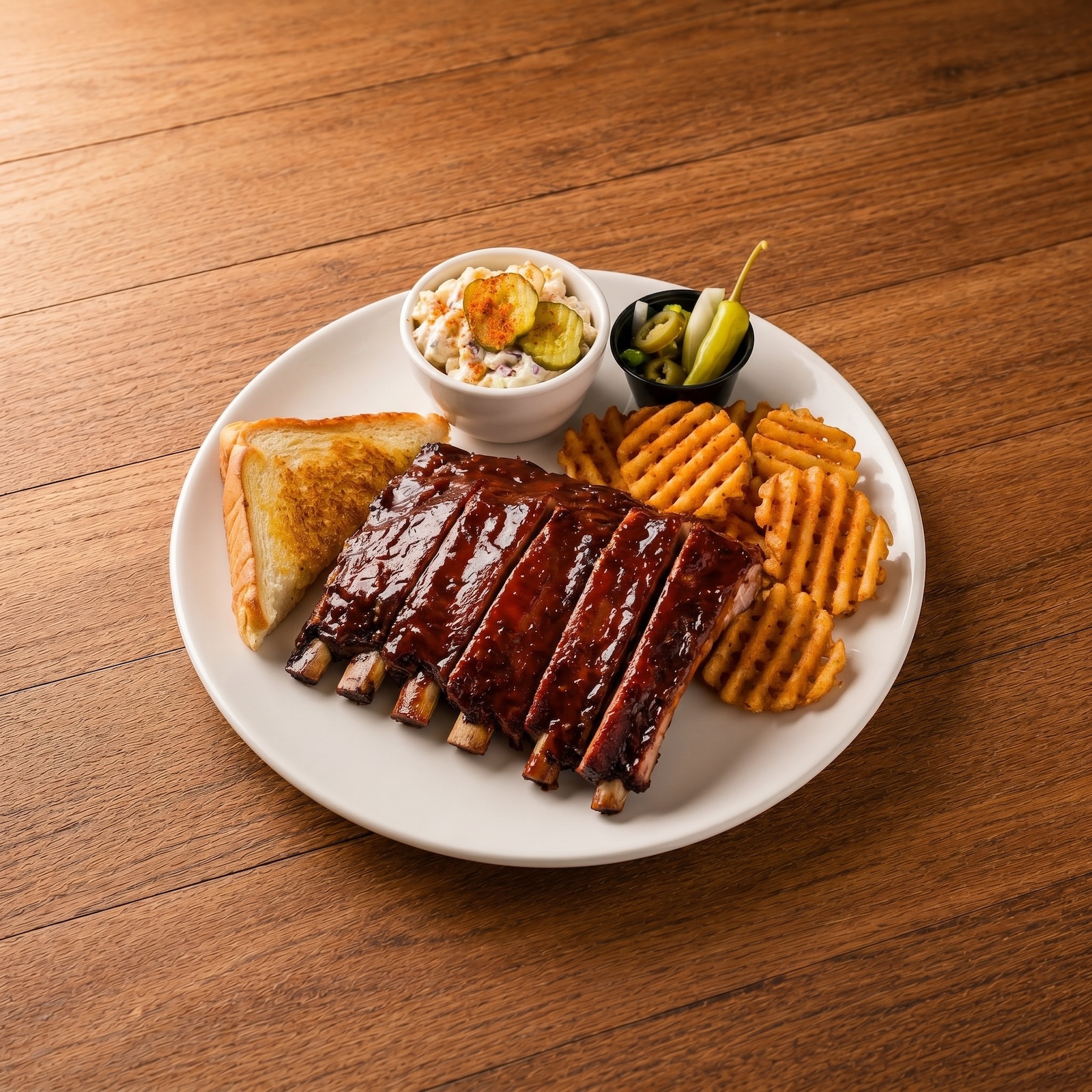 1/2 Rack St. Louis Cut Ribs.