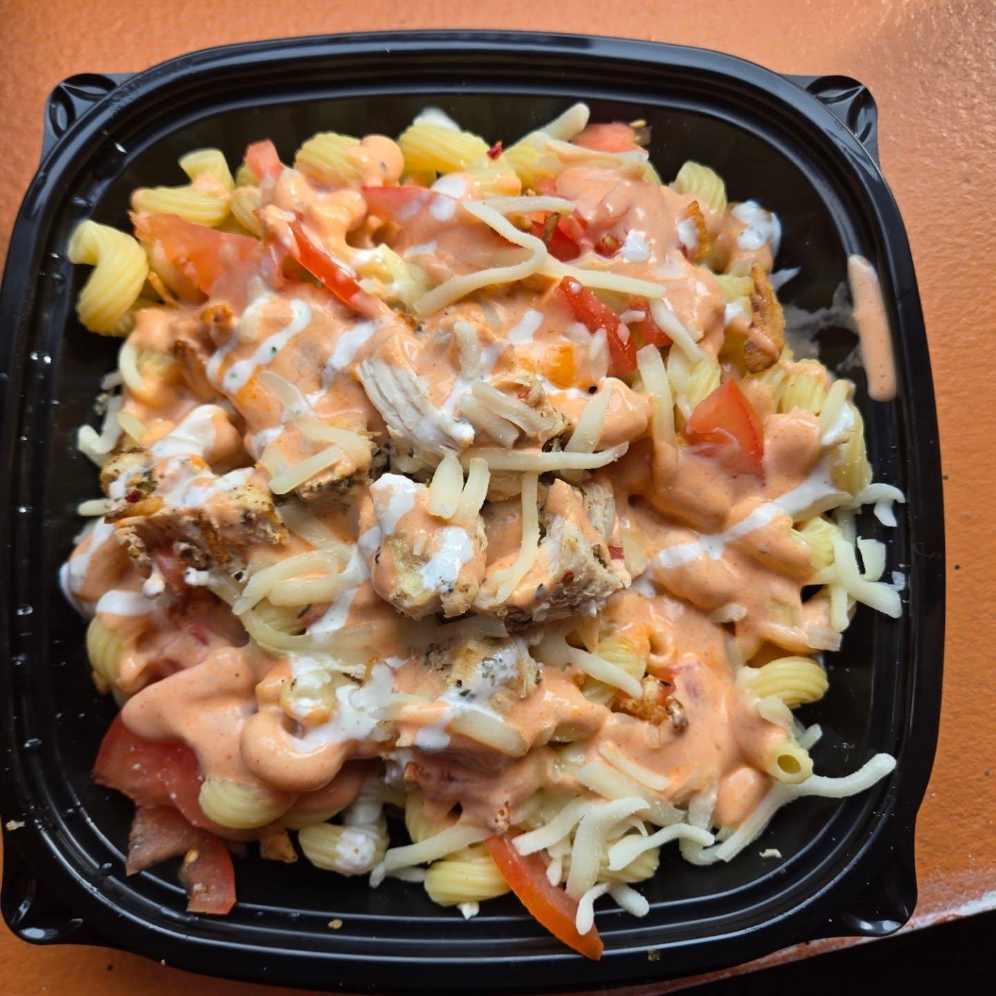 Buffalo Alfredo Bowl.