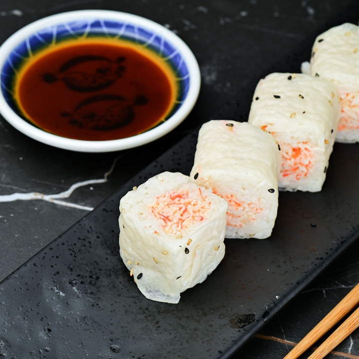 Soy Butter Crab Roll.
