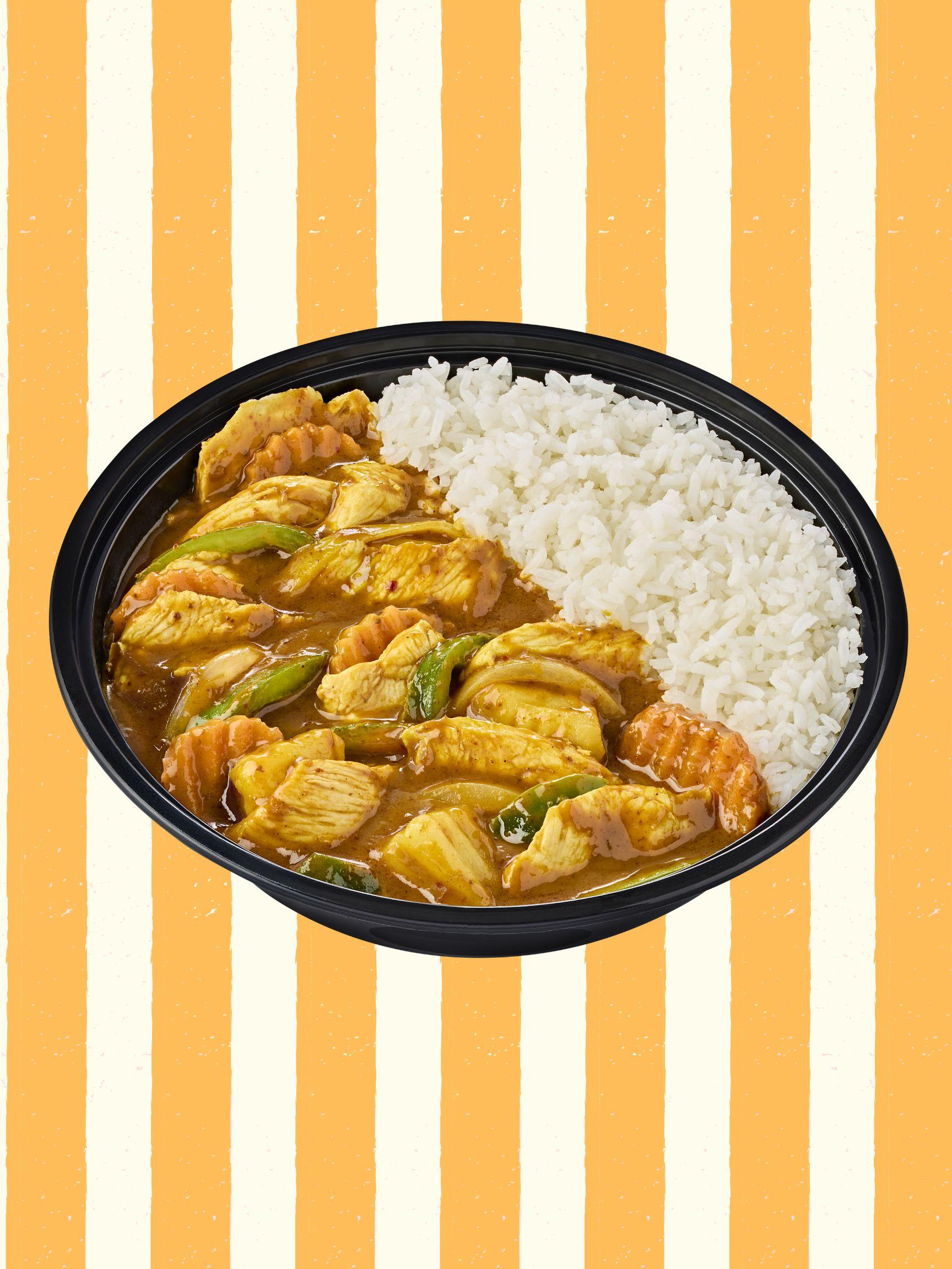 Lunch- Yellow Curry.