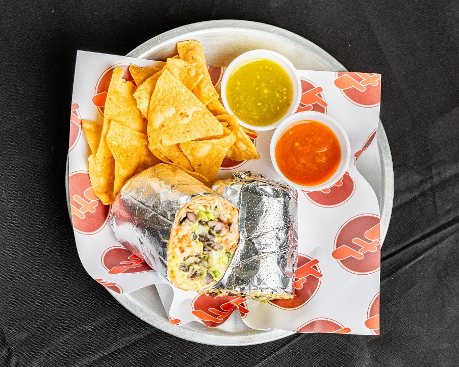 Vegetarian Burrito.