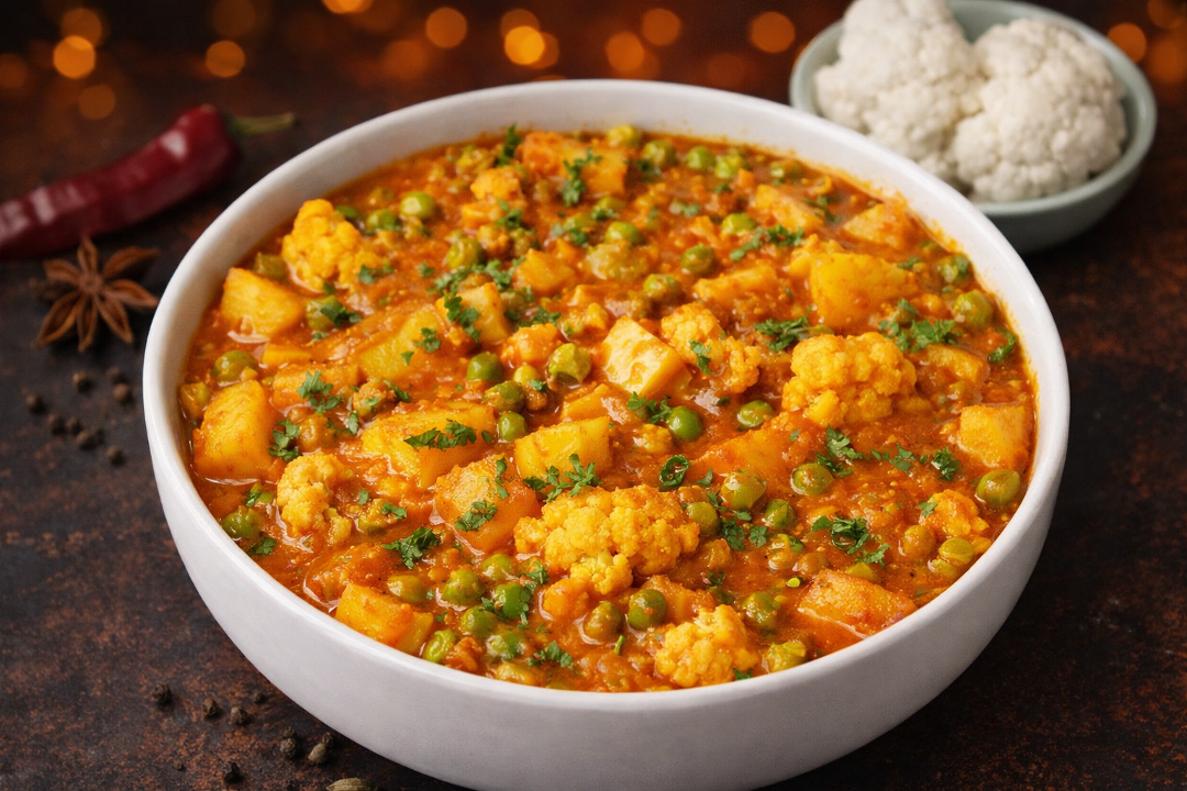Aloo Gobi Mutter.