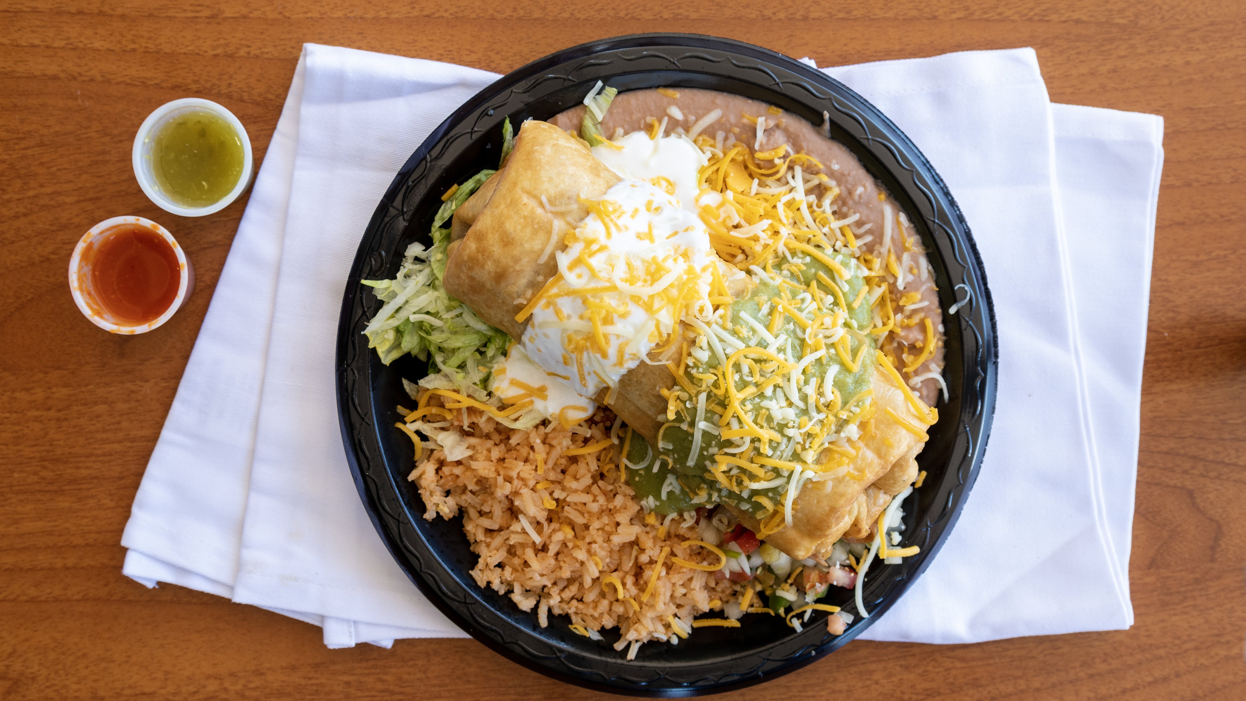 #5 Chimichanga Combo.