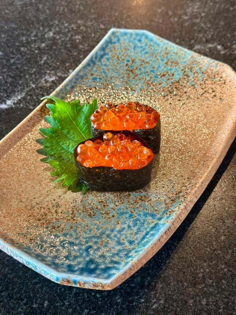 Salmon Roe Nigiri.
