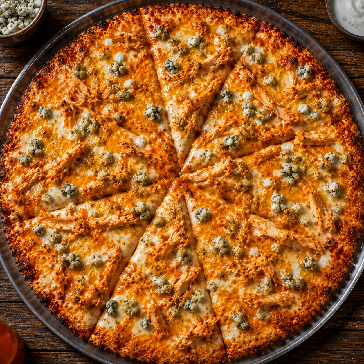 Buffalo Chicken Pizza - O.