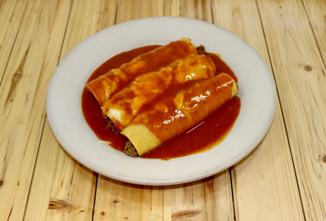 3 Pieces Enchiladas.