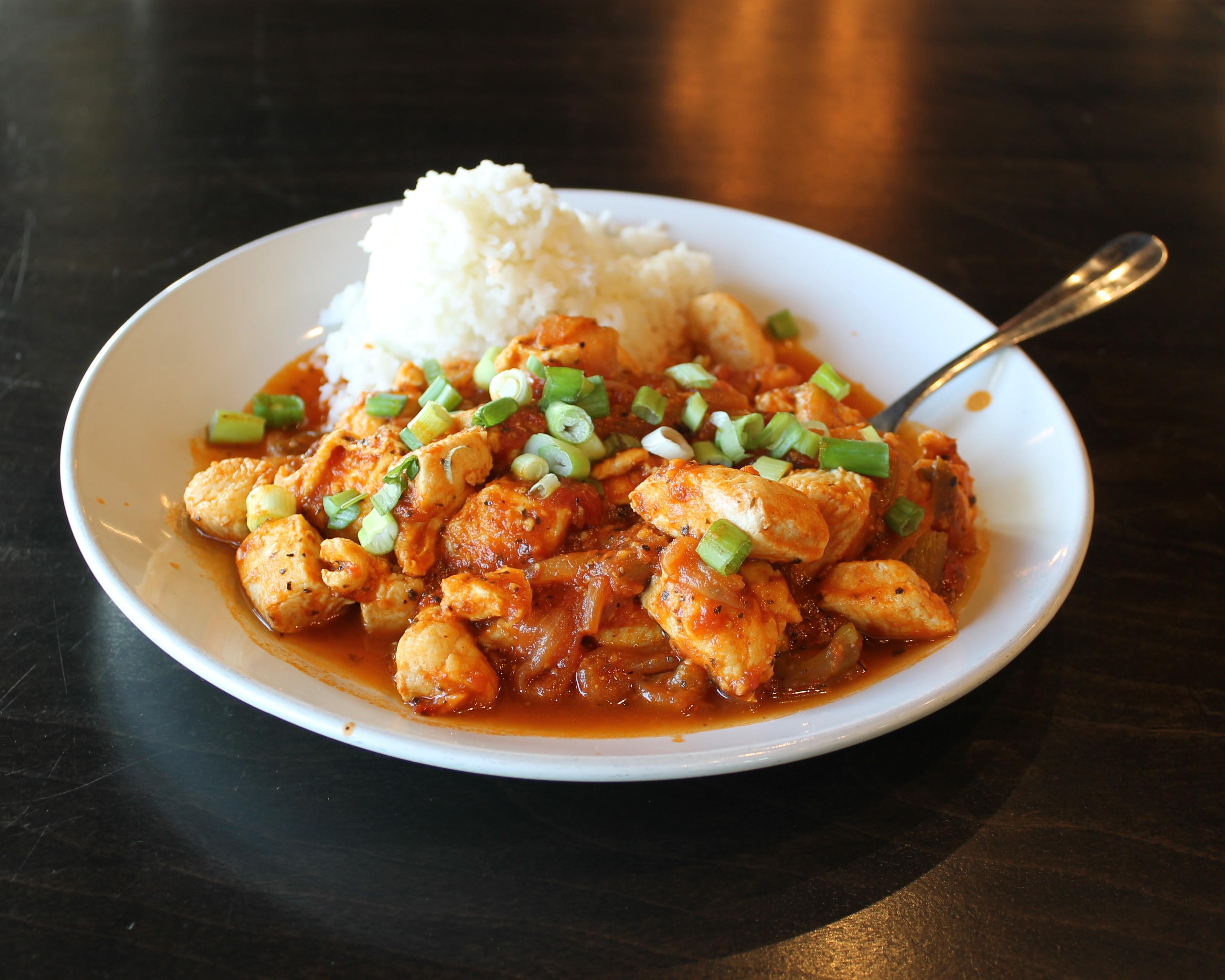 L-Chicken Creole.
