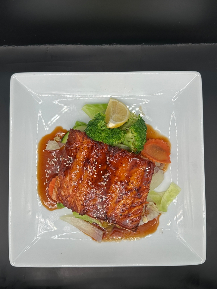 Salmon Teriyaki.