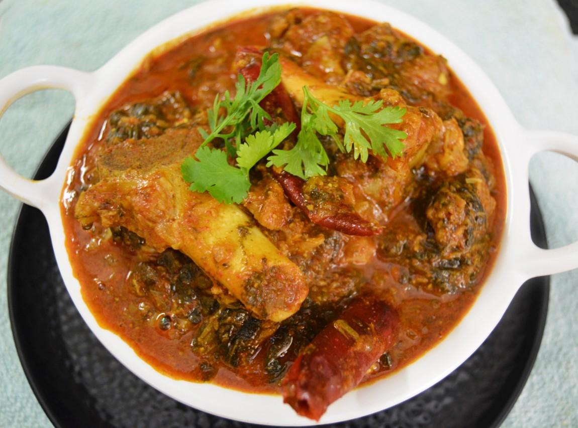 Andhra Goat Curry.