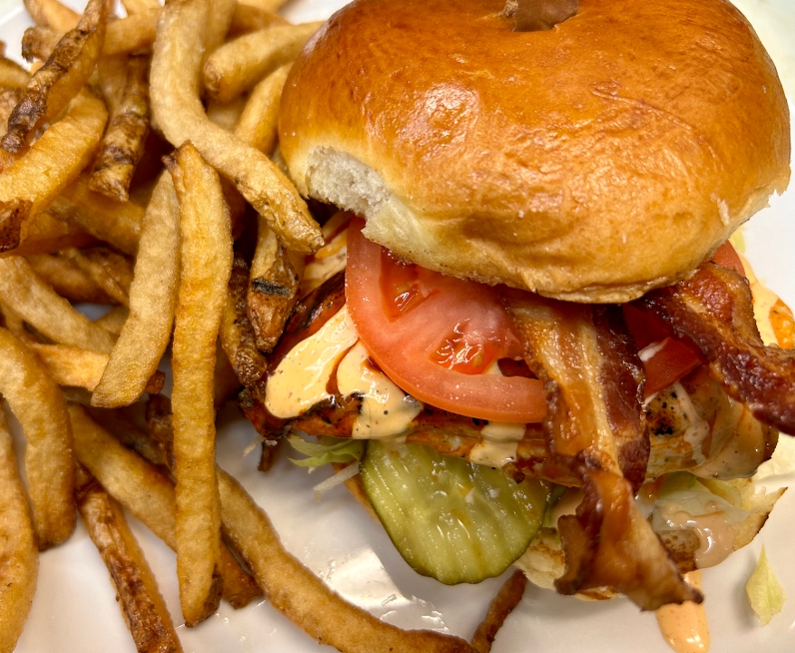 Hot Grilled Chicken Sandwich.