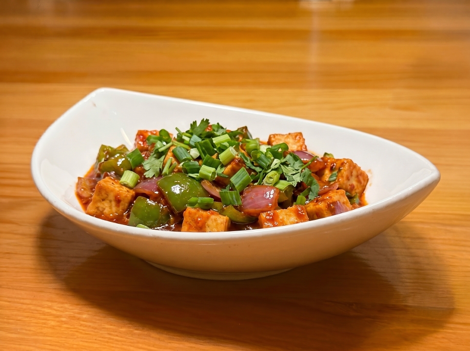 Tofu Chilli (Dry).