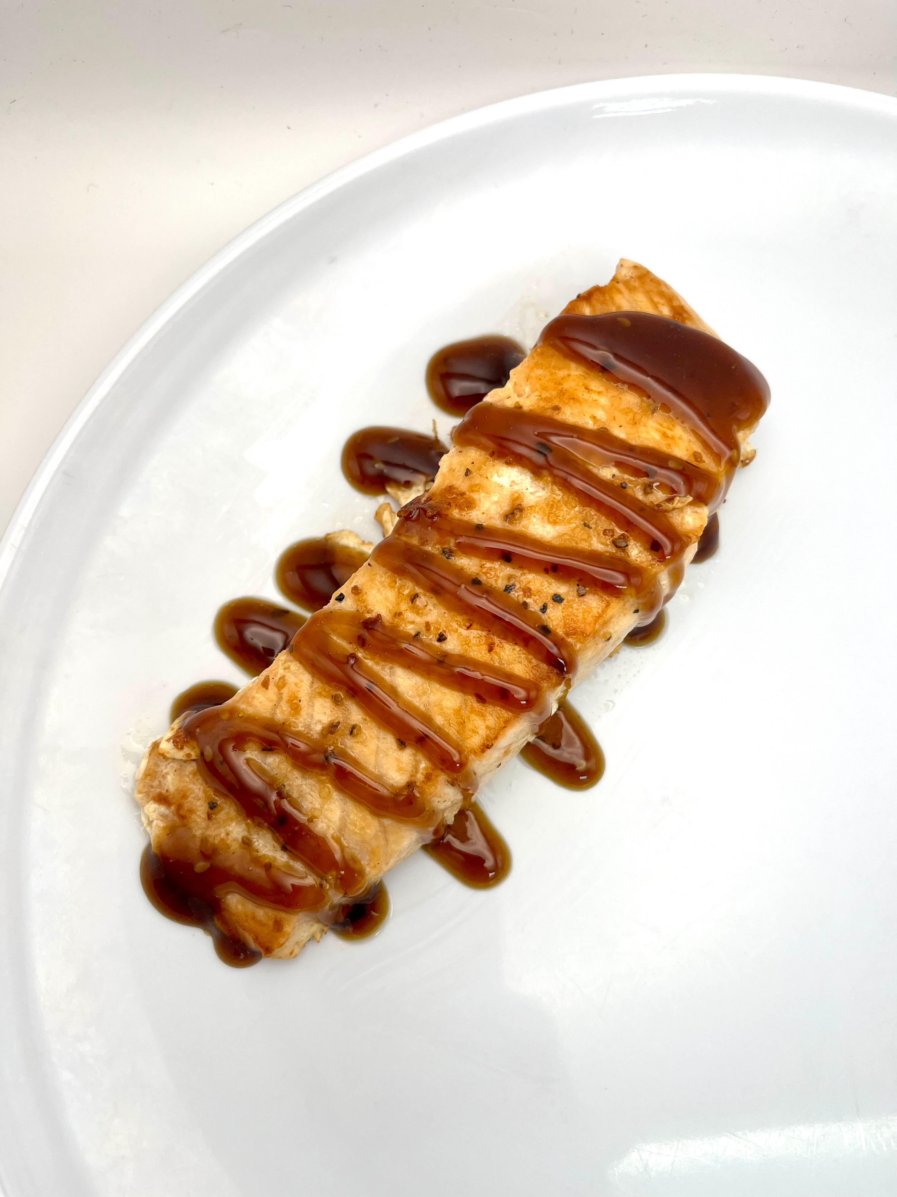 Seared Salmon Entree.