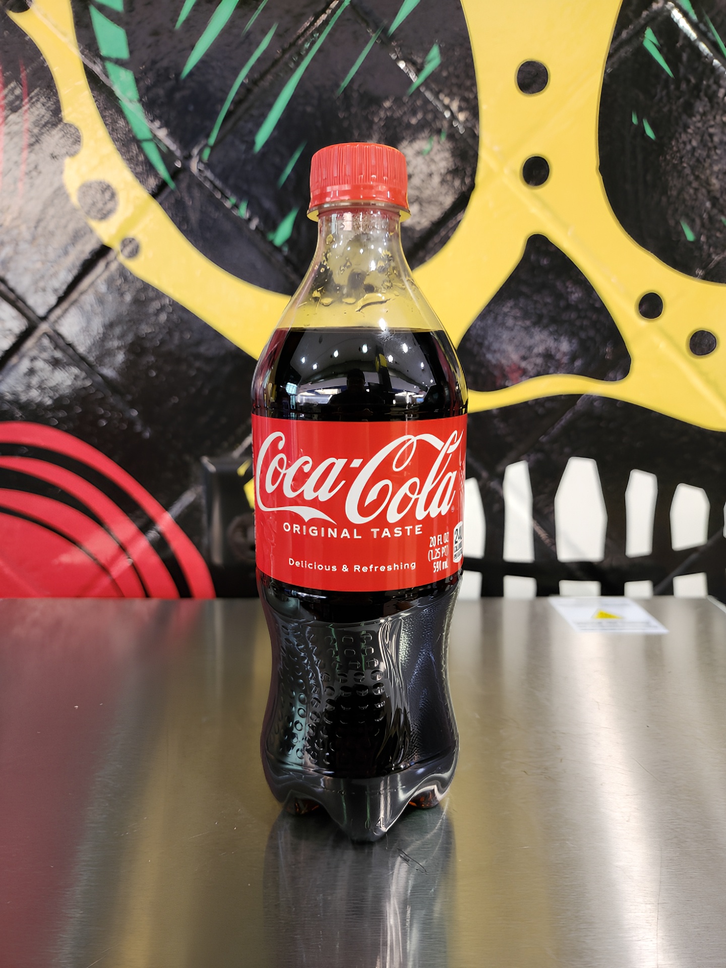 20oz Coke Bottle.