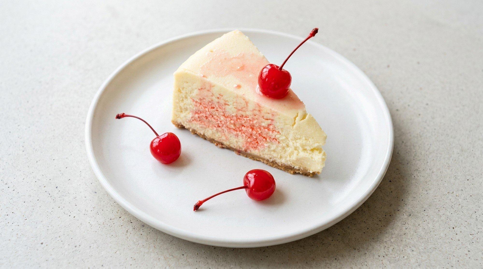 Ricotta With Cherries.
